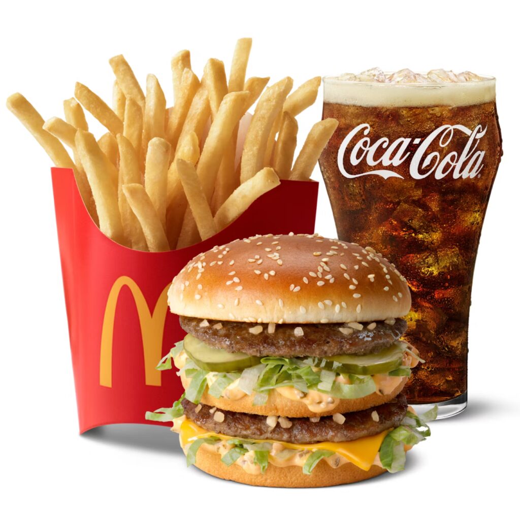 big mac meal price
